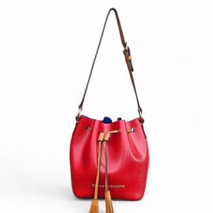 Red Bucket Bag